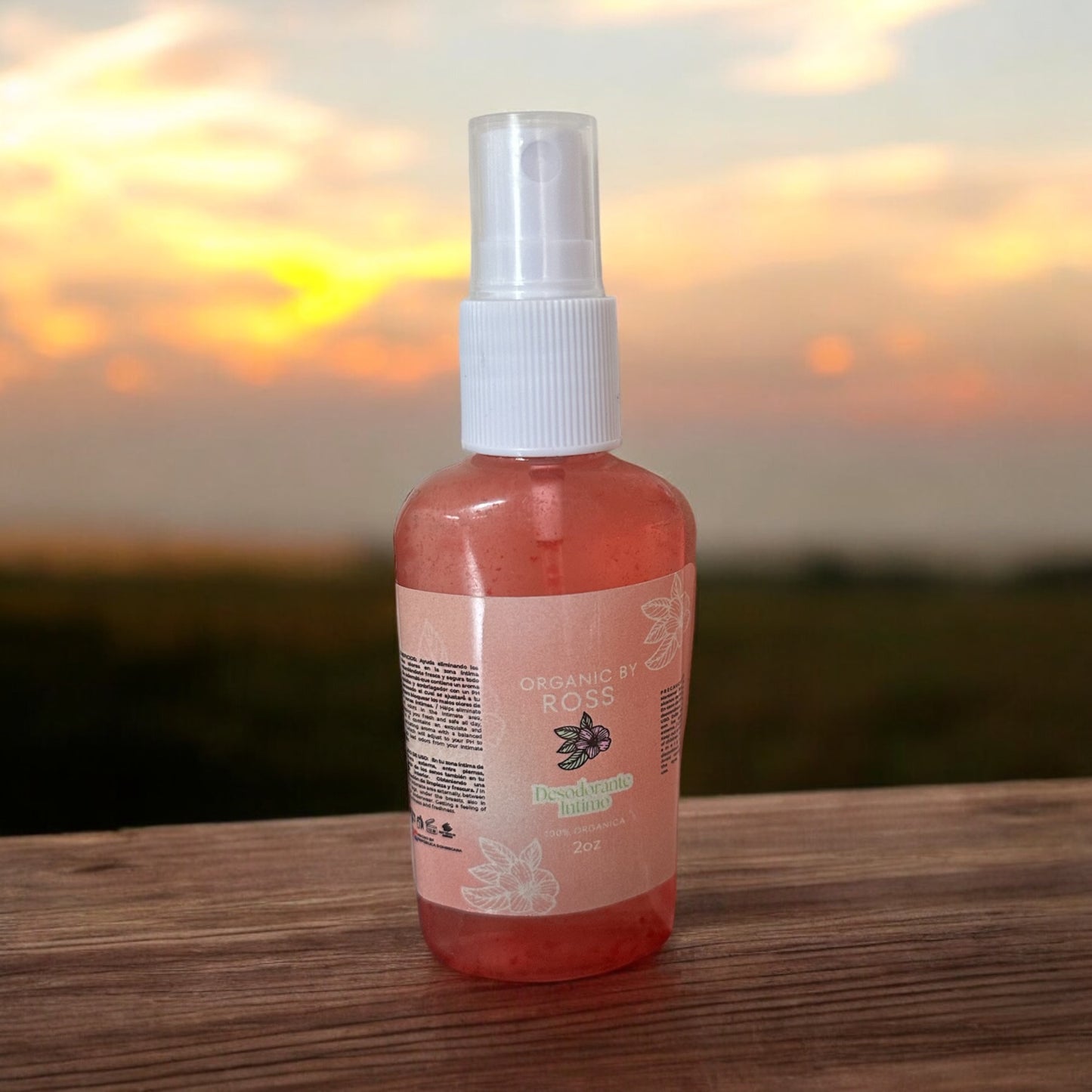 Desodorante íntimo agua de rosas